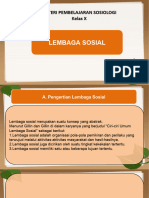 Lembaga Sosial