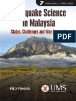 Ebook - Inaugural Lecture Series 7 - Felix Tongkul - Earthquake Science in Malaysia
