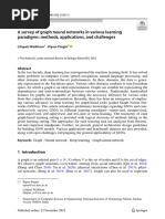 A Survey of Graph Neural Networks in Various Learning Paradigms Methods, Applications, and Challenges