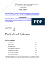 Solution Manual For Small Business Management An Entrepreneurs Guid8Th Edition Byrd 1259538982 9781259538988 Full Chapter PDF