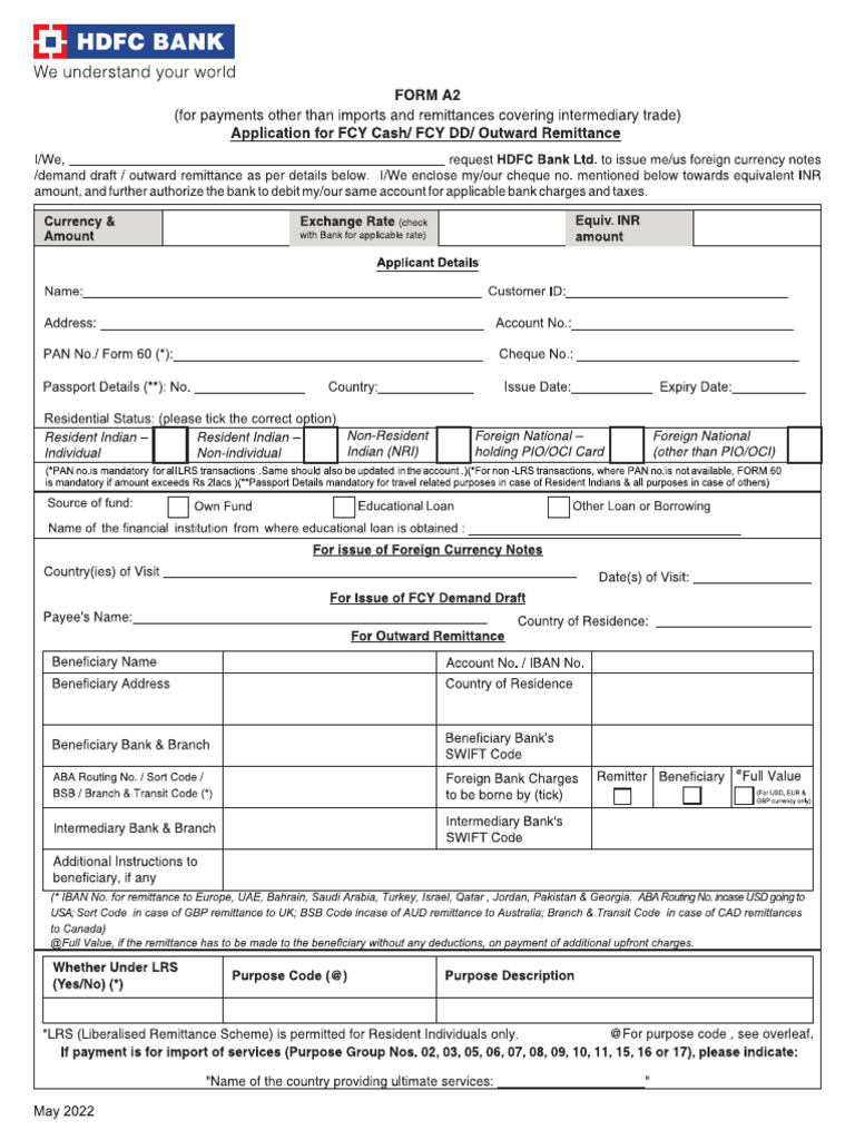 Form A2 | PDF