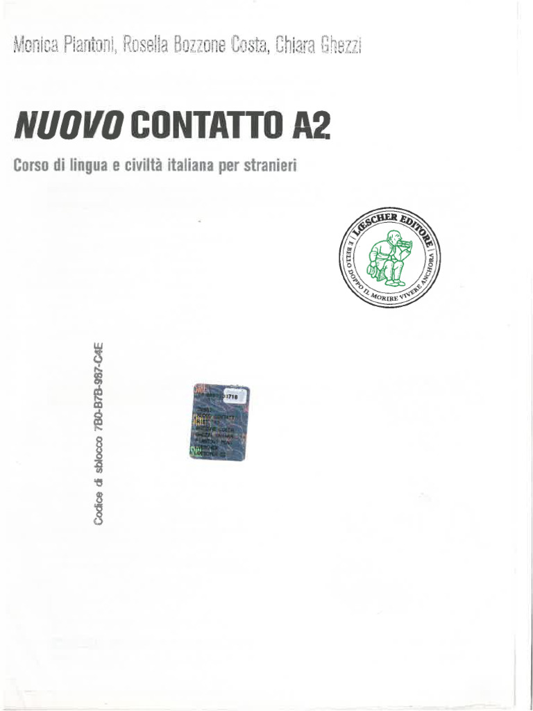 Nuovo Contatto A2 | PDF