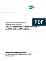 Pci Dss v3 2 1 Saq A Compliance Standards