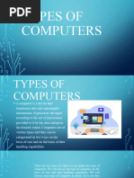 Types of Computers