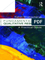 Kakali Bhattacharya - Fundamentals of Qualitative Research
