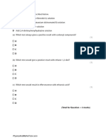 Ketones & Aldehydes (Multiple Choice) QP