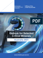 Outlook For Selected Critical Minerals in Australia 2021 Report-1