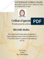 CR Certificate Priyanshu