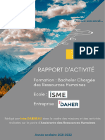 Rapport D'activité - CRHB
