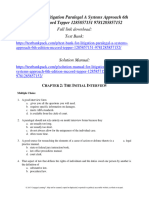 Test Bank For Litigation Paralegal A Systems Approach 6Th Edition Mccord Tepper 1285857151 978128585715 Full Chapter PDF