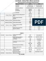 Sr. Physics Final Boad Exam - Study Plan (Slow Learners)