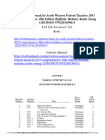 Solution Manual For South Western Federal Taxation 2015 Comprehensive 38th Edition Hoffman Maloney Raabe Young 1285439635 9781285439631