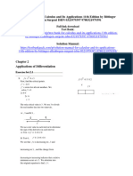 Solution Manual For Calculus and Its Applications 11Th Edition by Bittinger Ellenbogen Surgent Isbn 0321979397 978032197939 Full Chapter PDF