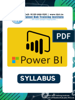 Power BI Syllabus