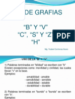 Uso de Grafias