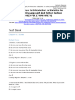 Introduction To Statistics An Active Learning Approach 2Nd Edition Carlson Test Bank Full Chapter PDF