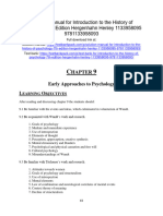 Introduction To The History of Psychology 7Th Edition Hergenhahn Solutions Manual Full Chapter PDF