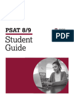 Psat 8 9 Student Guide