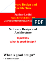 Software Architecture Design