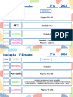 Avaliação - 1 Bimestre: Ciências