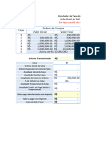 Simulador de Cálculo de Taxa de Subscrição 2014