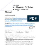 Introductory Chemistry For Today 8Th Edition Seager Solutions Manual Full Chapter PDF