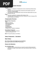 QSIH Policy On Compensation Structure