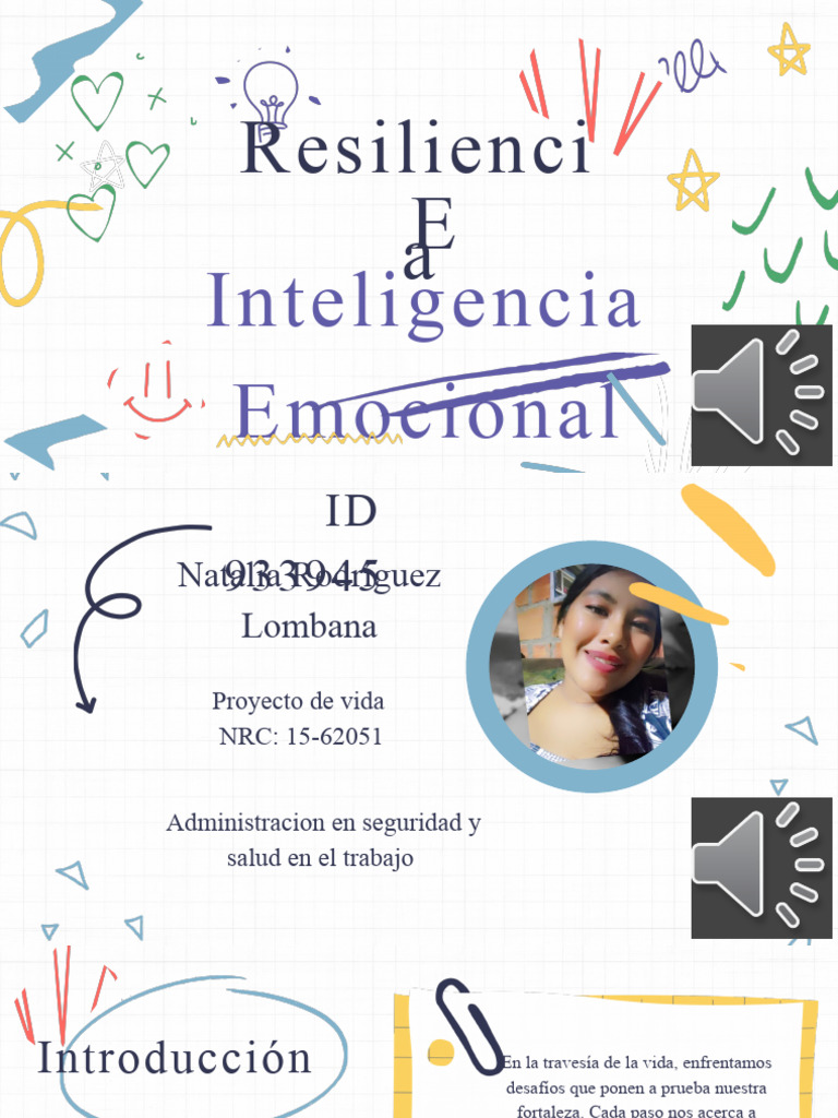 Resiliencia e Inteligencia Emocional en Carrera | PDF | Las emociones ...