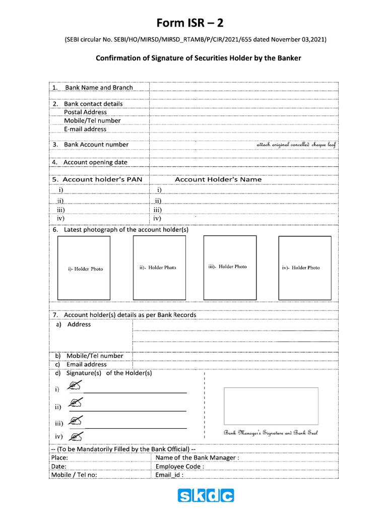 Form Isr 2 | PDF