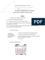 atividade de história geografia e ciências 4 ano