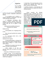 Lecture 5 - Mathematical Investigation