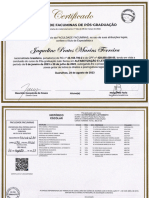 Certificado Frente e Verso