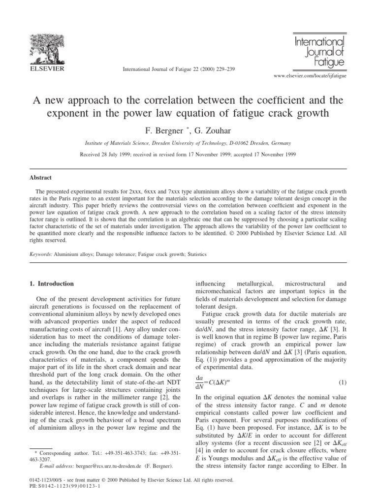 A New Approach To The Correlation Between The Coefficient And The