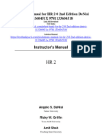 Solutions Manual For HR 2 0 2Nd Edition Denisi 113360451X 9781133604518 Full Chapter PDF