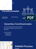 Garantias Constitucionales