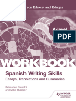 A Level Spanish Writing Skills
