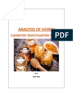 Chemistry Practical Project