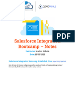 Salesforce Integration Bootcamp Notes