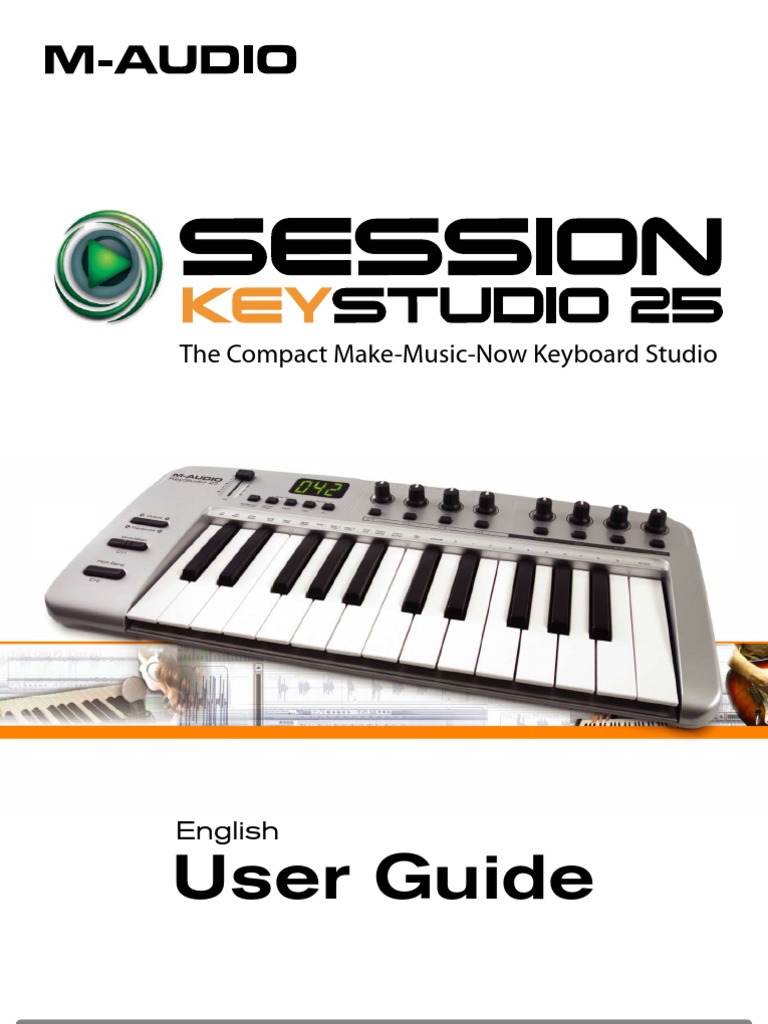 M Audio Manual | Synthesizer | Computer Keyboard