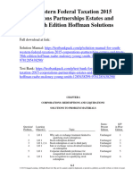 South Western Federal Taxation 2015 Corporations Partnerships Estates and Trusts 38Th Edition Hoffman Solutions Manual Full Chapter PDF