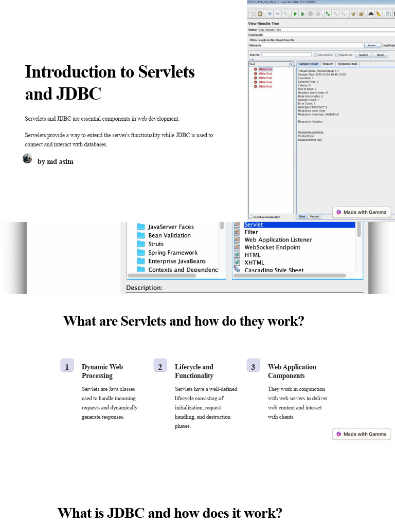 Introduction To Servlets and JDBC | PDF | Computers