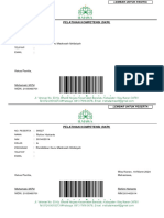 Pelatihan Kompetensi (Skpi) : No. Peserta