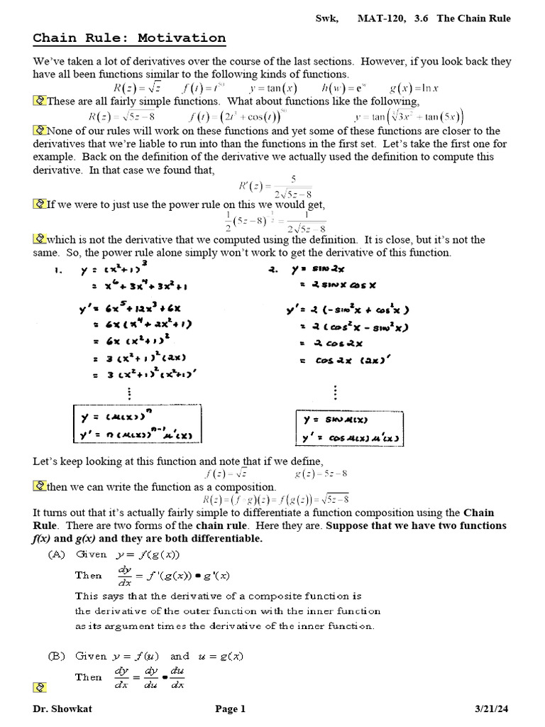 chain-rule-motivation-rule-there-are-two-forms-of-the-chain-rule