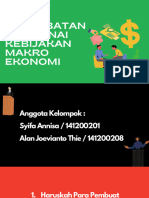 6 Perdebatan Mengenai Kebijakan Makroekonomi