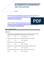 Computer Concepts Illustrated Introductory 9Th Edition Parsons Test Bank Full Chapter PDF