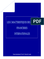 Les Caracteristiques Des Places Financieres Internationales: Finance Internationale, 9 Éd. © Y. Simon & D. Lautier 1