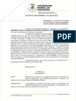 Resolução N 2503 - CONSEPE - 2022 Inserção de Extensão