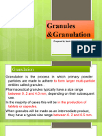 Granulation