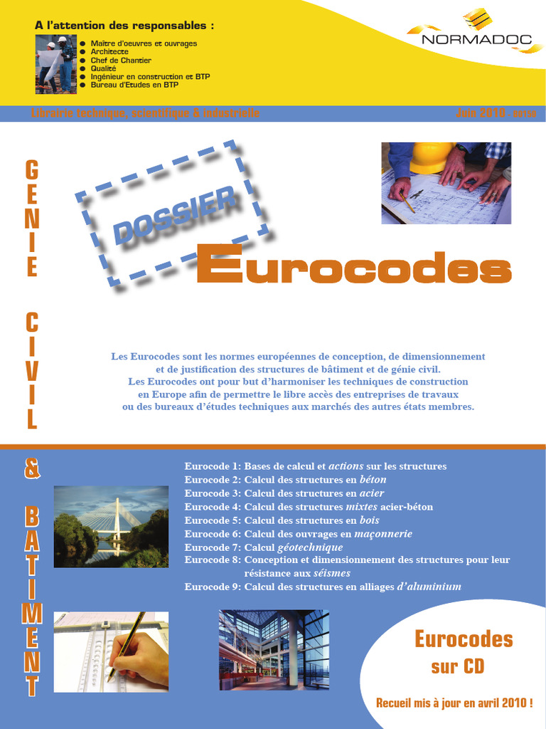 Guide des Eurocodes en BTP | PDF | Béton armé | Ingénierie civile