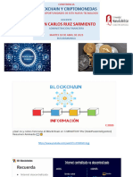 Blockchain y Criptomonedas